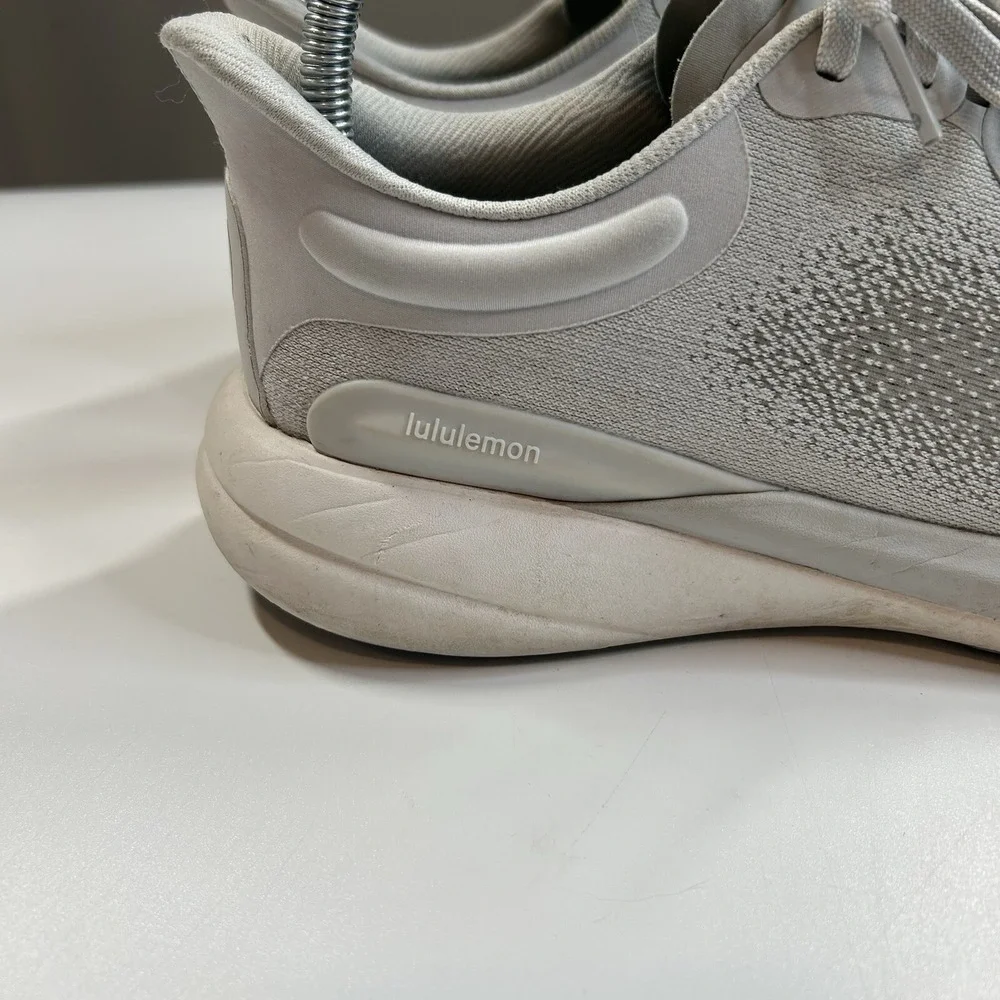 Lululemon Chargefeel Workout Low 2 Shoes Womens 9 Gray Athletic Running Sneaker